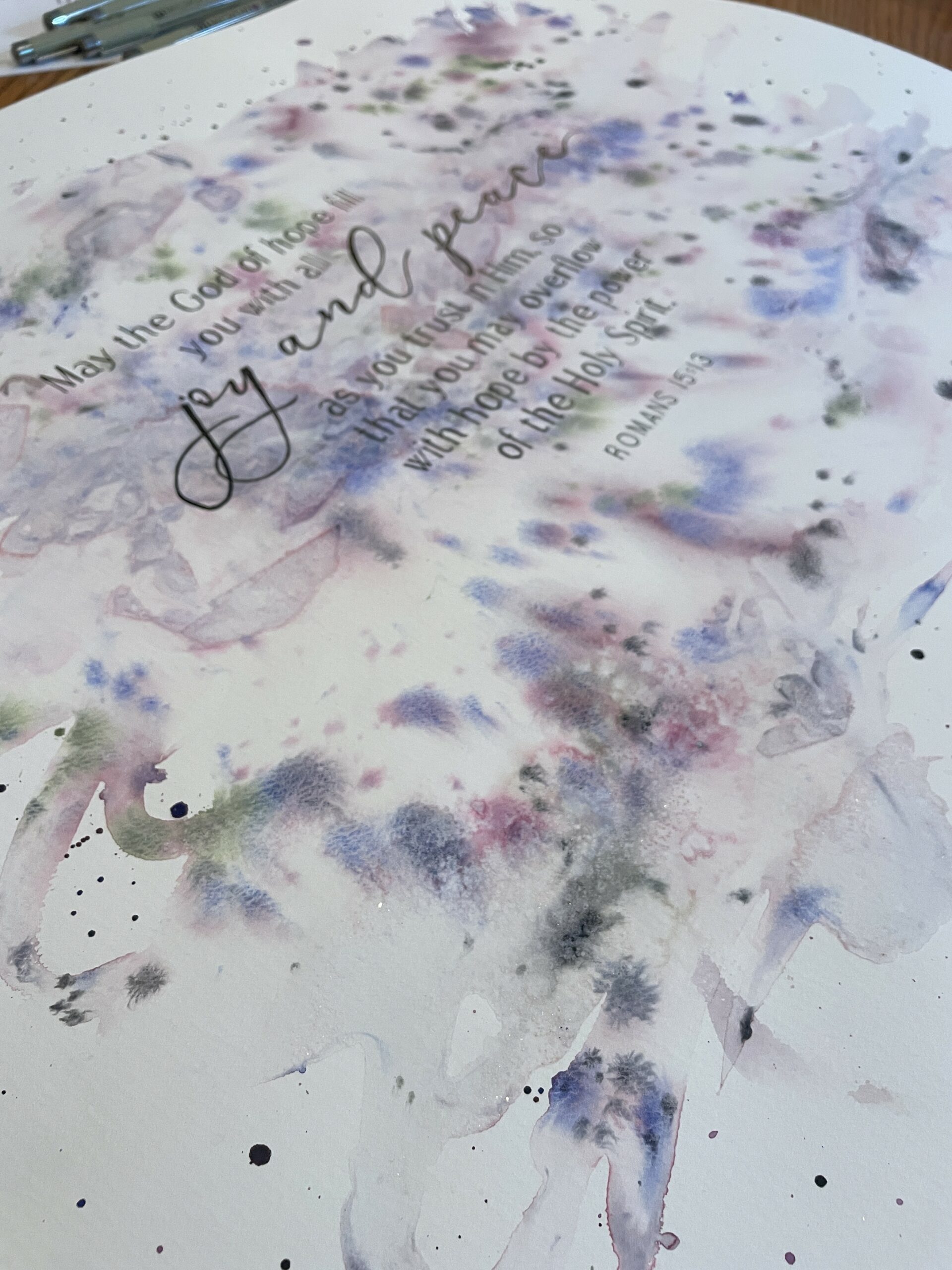 Peace and Joy - original painting - Image 3