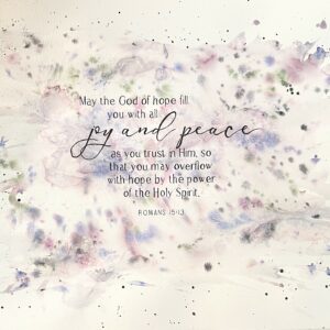 Peace and Joy - original painting