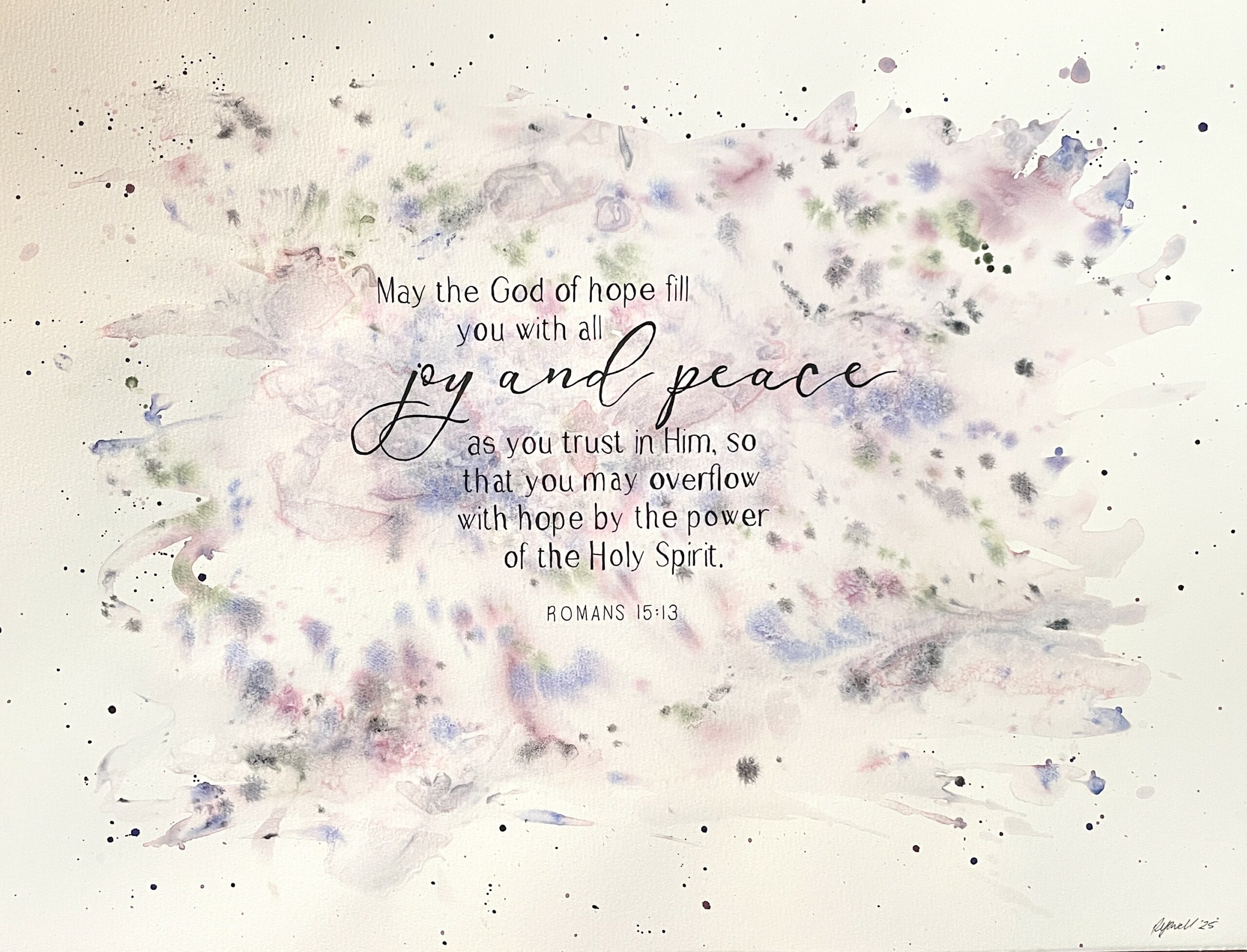 Peace and Joy - original painting