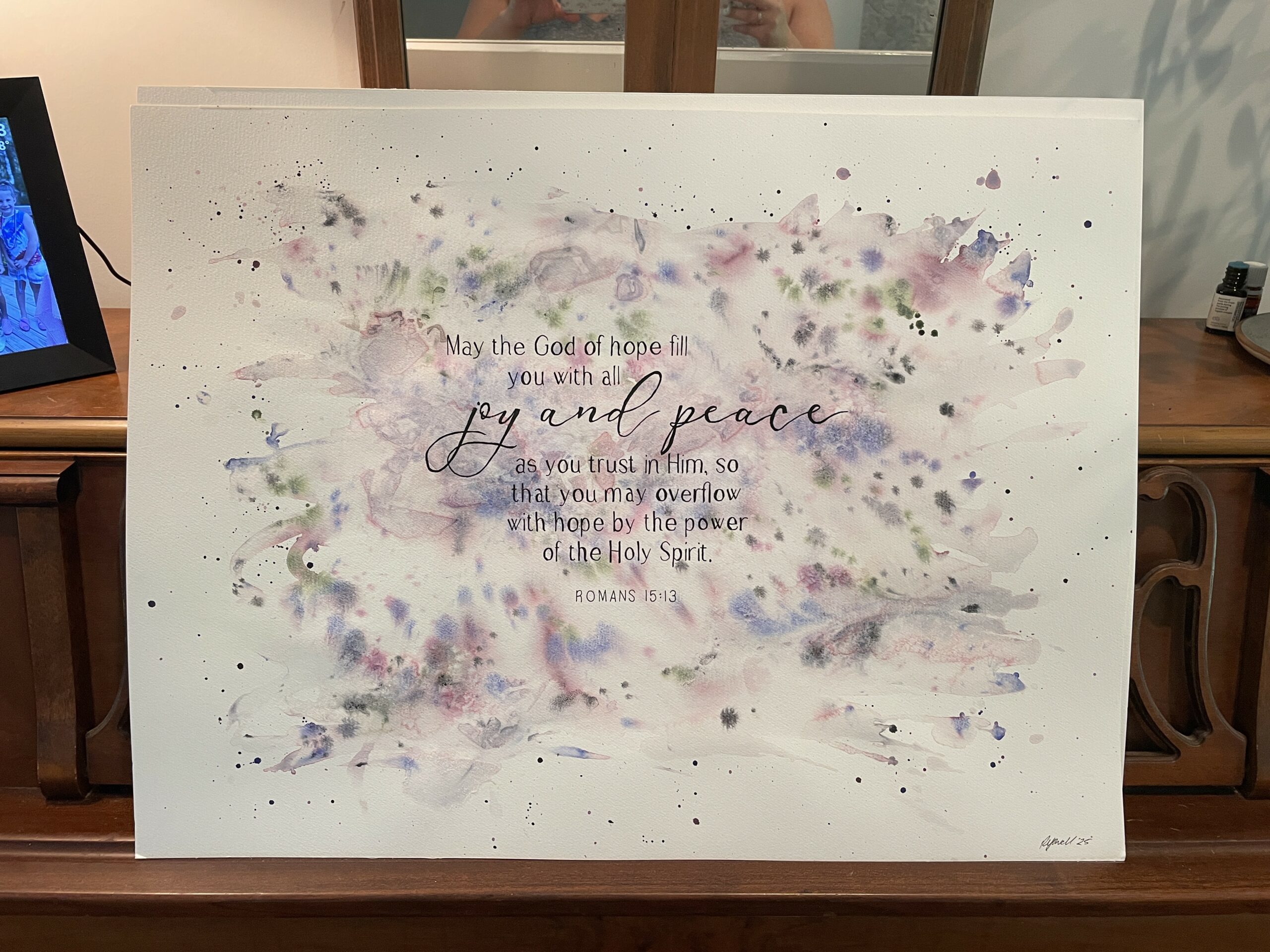 Peace and Joy - original painting - Image 2