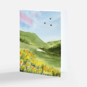 Calm Meadow Notecard