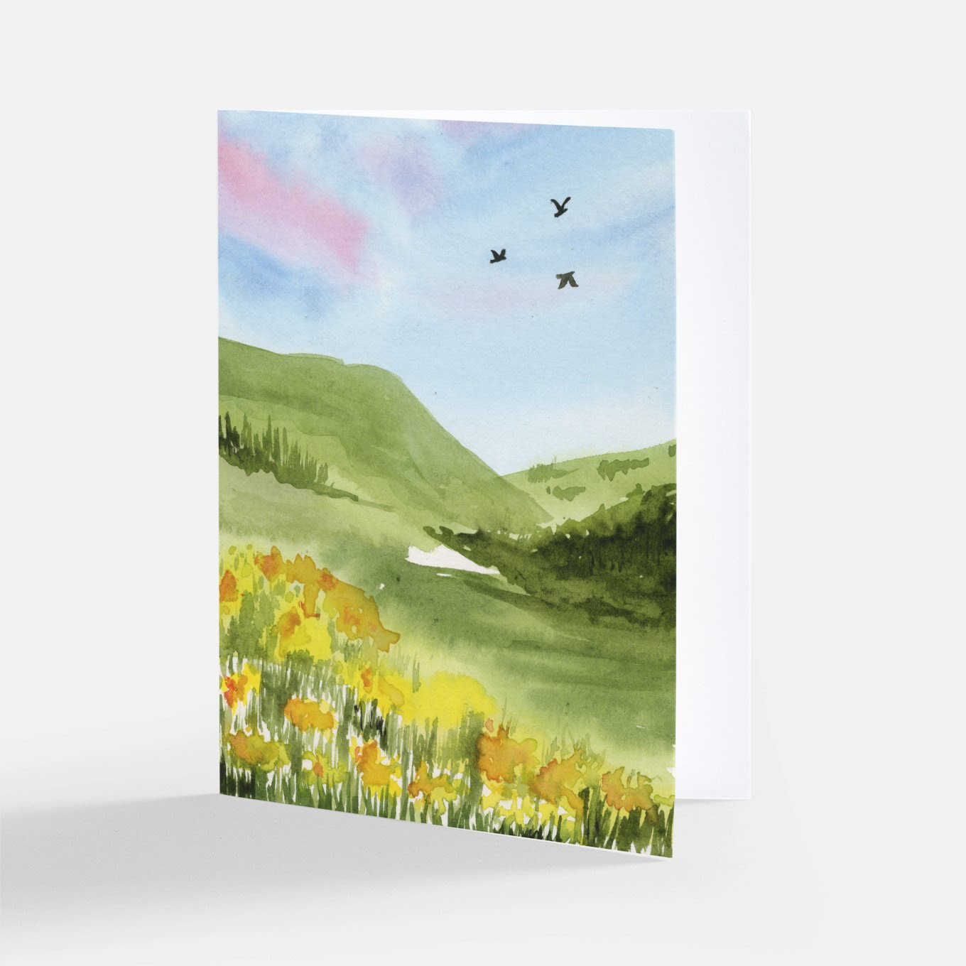 Calm Meadow Notecard