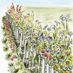 Wildflower Fence