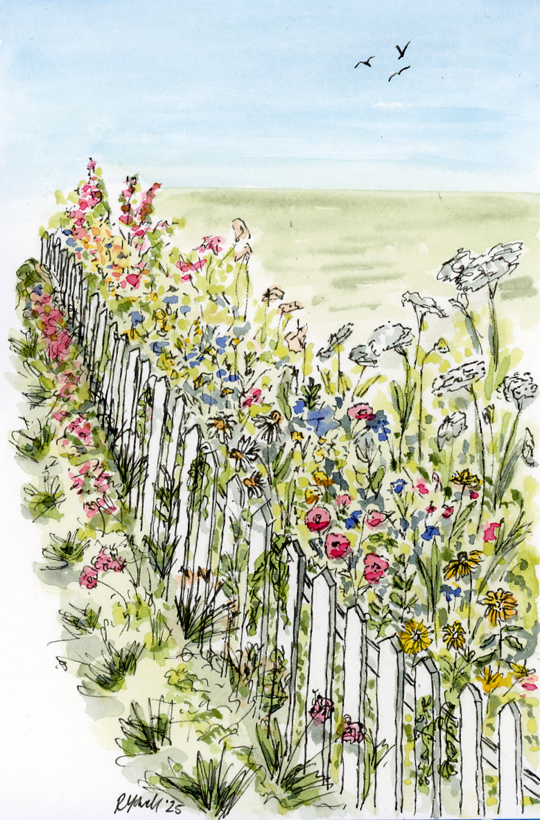Wildflower Fence