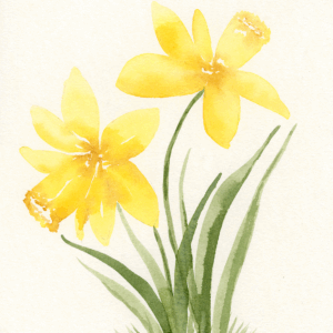 First Day of Spring- original painting