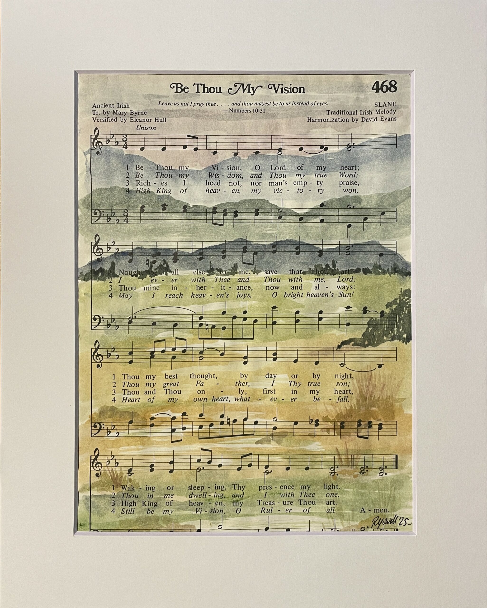Hymnal Art: Be Thou My Vision