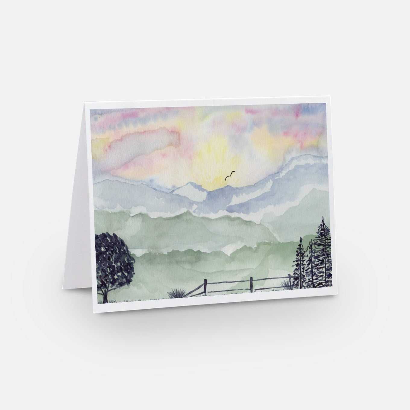 Blackbird, Fly Notecard