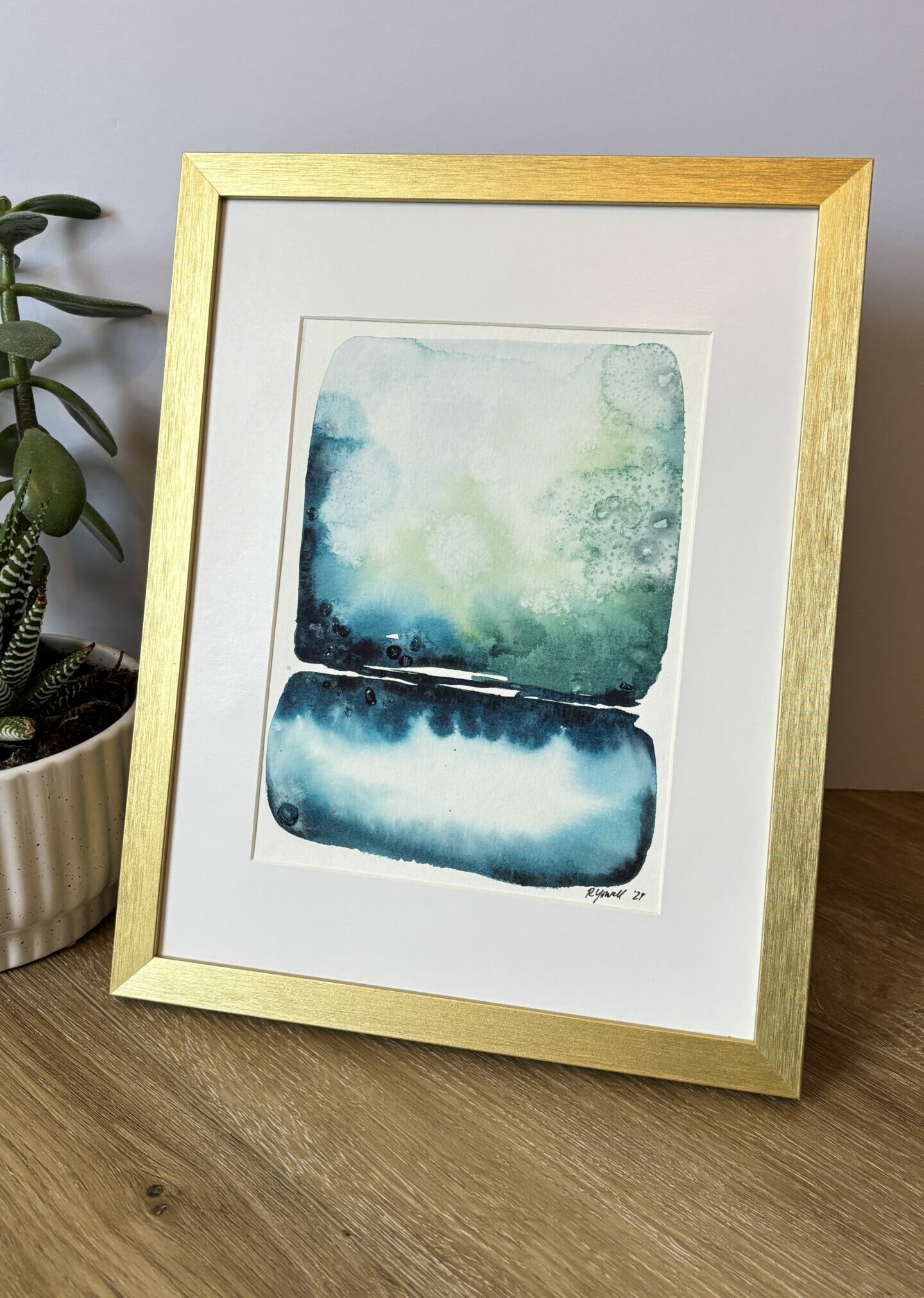 Blue Reflections- Original Painting