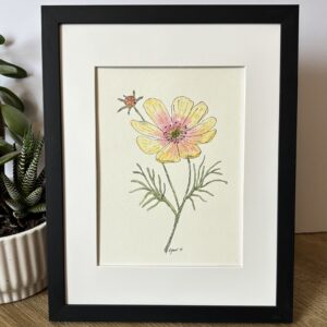 Cosmo & Zinnia- Original Paintings