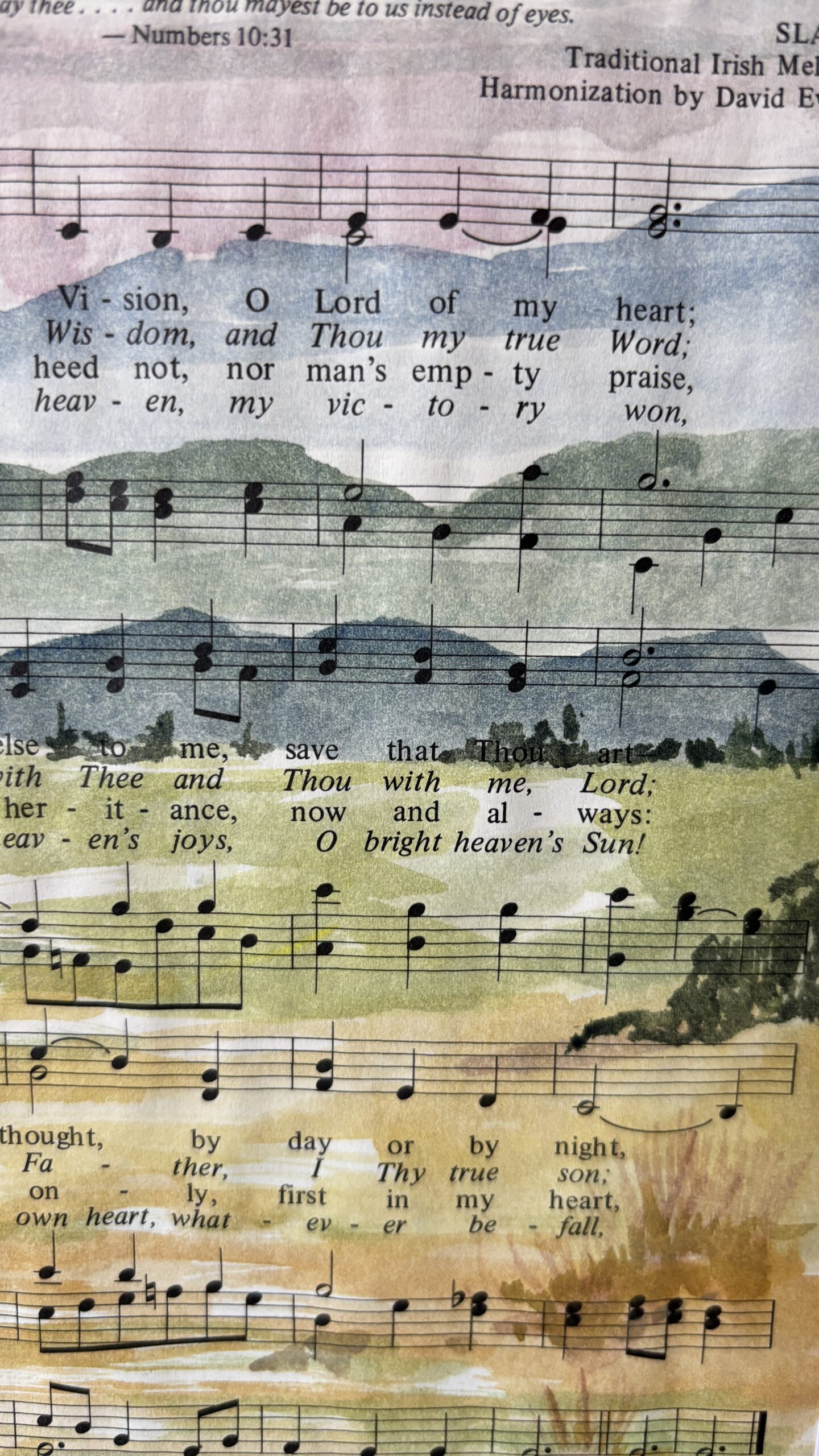 Hymnal Art: Be Thou My Vision - Image 2